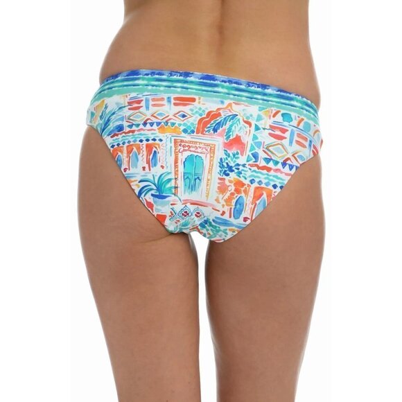 LA Blanca Bikini Bottoms "Terra" Reversible Womens Sz 16 BNWOT Hipster - Picture 8 of 8